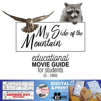 Preview of My Side of the Mountain Movie Guide | Film Questions | Worksheet (G - 1969)