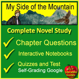 My Side of the Mountain Novel Study Unit - Comprehension, 