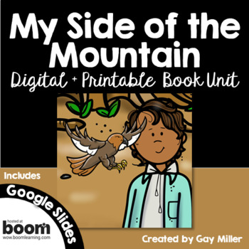 Preview of My Side of the Mountain Novel Study: Digital + Printable Book Unit