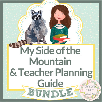 Preview of My Side of the Mountain & Teacher Planning & Organization Bundle