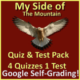 My Side of the Mountain Tests, Quizzes, Printable & SELF-G