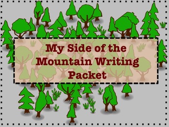 Preview of My Side of the Mountain Writing