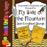 My Side of the Mountain by Jean Craighead George Assessment and Vocabulary