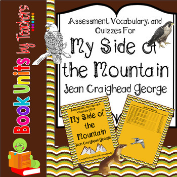Preview of My Side of the Mountain by Jean Craighead George Assessment and Vocabulary