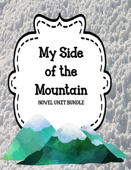 Preview of My Side of the Mountain by Jean Craighead George Novel Study Bundle