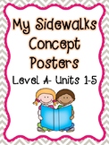 My Sidewalks Level A Concept Posters