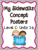 My Sidewalks Level C Concept Posters