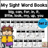 My Sight Word Books - SET 2