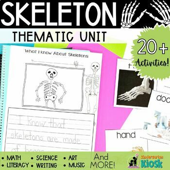 Preview of Skeleton Theme Unit Activities