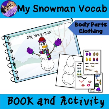 Summer Clothes Vocabulary Interactive Book! PreK-K