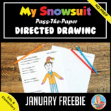 My Snowsuit - Directed Drawing FREEBIE!