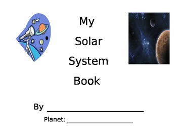 Preview of My Solar System Book