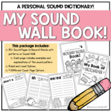 My Sound Wall Book - Personal Dictionary - Science of Reading
