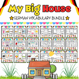 My Spanish Big House Coloring Pages & Flash Cards BUNDLE f
