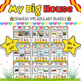 My Spanish Big House Real Pics Vocabulary Flash Cards Bund