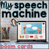 My Speech Machine Digital Activities | Boom Cards™
