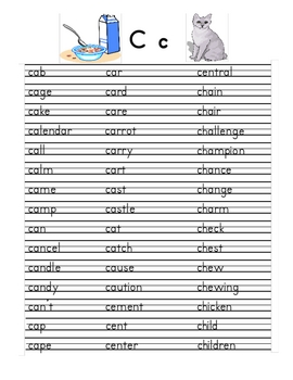 My Spell Check Dictionary (Beginning of the Year) by PamlaJJ's Learning ...