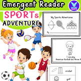 My Sports Adventures - Sport Emergent Reader Kindergarten 