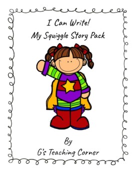 Preview of My Squiggle Story Pack!  {G's Teaching Corner}