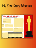 My Star Story- Hollywood Themed About Me Activity