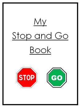 Preview of My Stop and Go Adapted Book