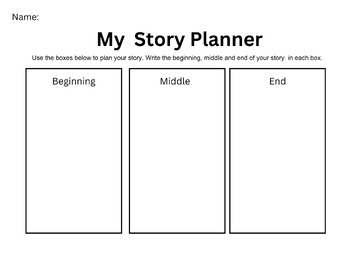 Preview of My Story Planner