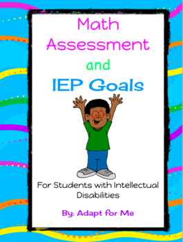 Preview of Math Assessment for Students with Intellectual Disabilities