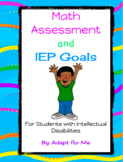 Math Assessment for Students with Intellectual Disabilities