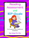 Reading Assessment for Students with Intellectual Disabilities