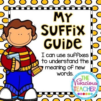 Preview of My Suffix Guide: I Can Use Suffixes to Understand the Meaning of New Words