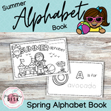 My Summer Alphabet Book: Fun Summer Phonics & Fine Motor Booklet