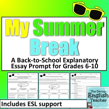 essay topic summer break