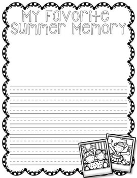 best summer memory essay