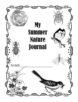 My Summer Nature Journal by Learning to the Moon and Back | TpT