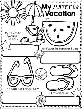 my summer vacation poster by katelyn shepard lipgloss