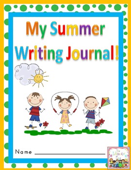 My Summer Writing Journal by The Schroeder Page | TpT