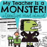 My Teacher Is a Monster Craft Read Aloud and Activities | 