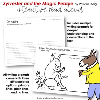 Sylvester and the Magic Pebble Interactive Read Aloud and Activities