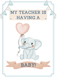 My Teacher is Having a Baby | Pregnancy Announcement | Par