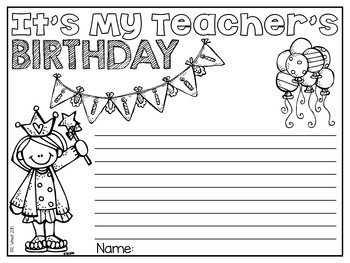 THE SIMPLIFIED BIRTHDAY SALE – The Write Teacher(s)