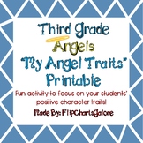 My Ten Angel Traits - An "About Me" Printable ~ Third Grad