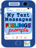 Therapy and Counseling Feelings Prompts: Text Message Theme