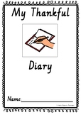 My Thankful Diary with Boardmaker visual support