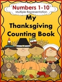 My Thanksgiving Interactive Counting Book (Multiple Repres