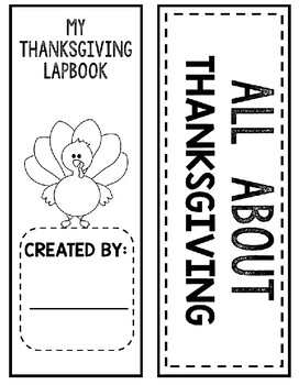 My Thanksgiving Lapbook by Teacher Gladys Store | TPT