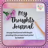 My Thoughts journal