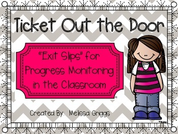ticket out the door printable