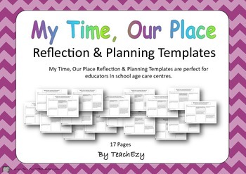Preview of My Time, Our Place Reflection & Planning Templates