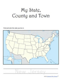 My Town County and State - New Jersey