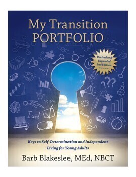 Preview of My Transition Portfolio - Student Fillable eBook